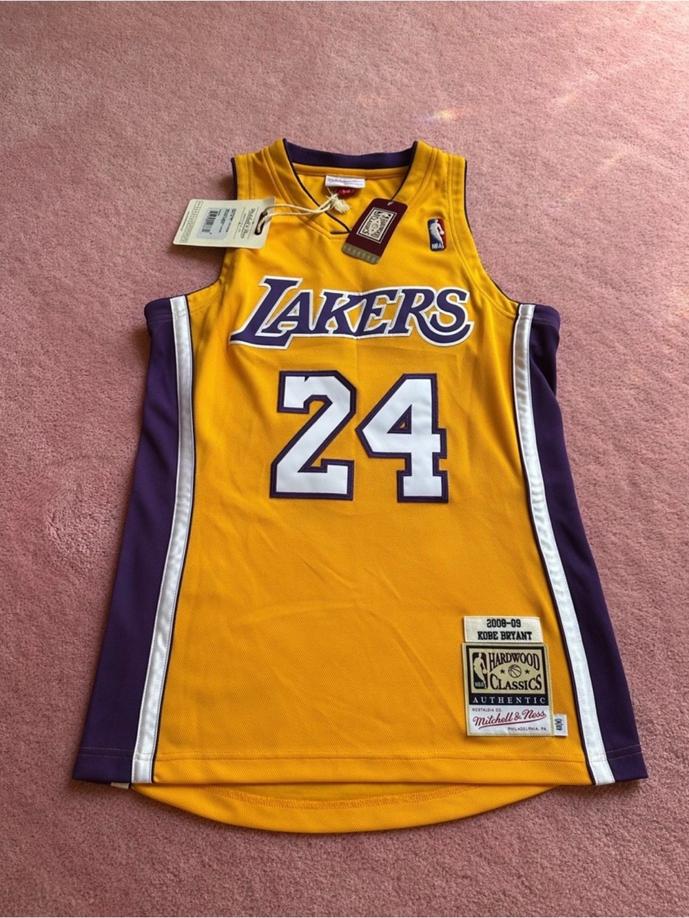 Mitchell and Ness Hardwood classic, Kobe Bryant jersey brand new with tags